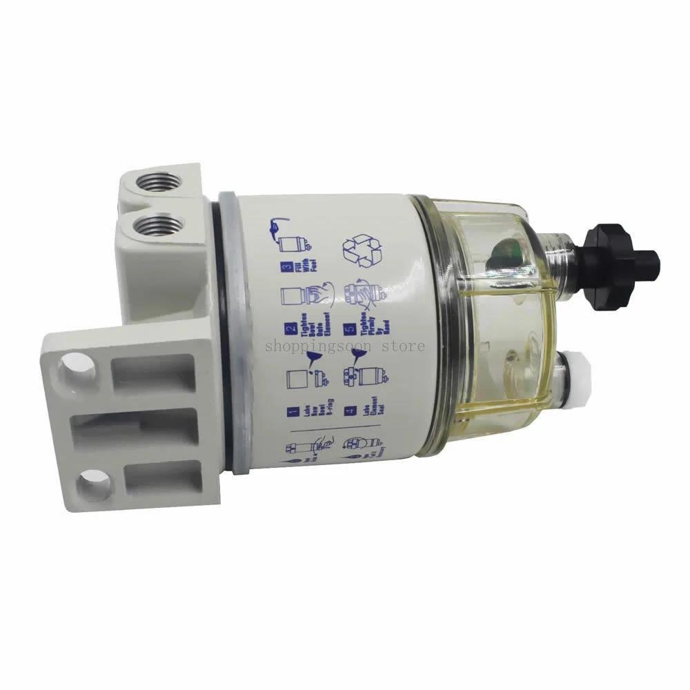 R12T Fuel/ Water Separator Filter Engine for Racor 140R 120At S3240 Npt Zg1/4-19 Automotive Parts Complete Combo Filter