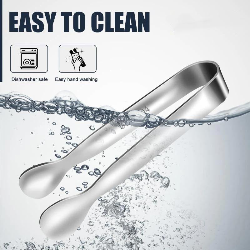 Sugar Cube Tongs Multi-Color Ice Clamp Stainless Steel Electroplated Ice Tongs Ice Clip For Bar Kitchen Sugar Cube Meal Clip