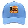 Adjustable Hat with Curved Brim  Outdoor Camping  Cap Wide Visor Fit for Driving Casual Wear ( Sandwich Baseball Cap