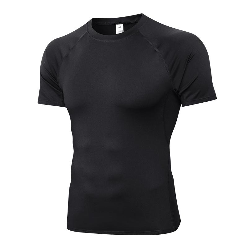 Men's Quick-Dry Short-Sleeve Running & Fitness T-Shirt