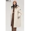 Unisex Long Hooded Duck Down Jacket YE4B720422H