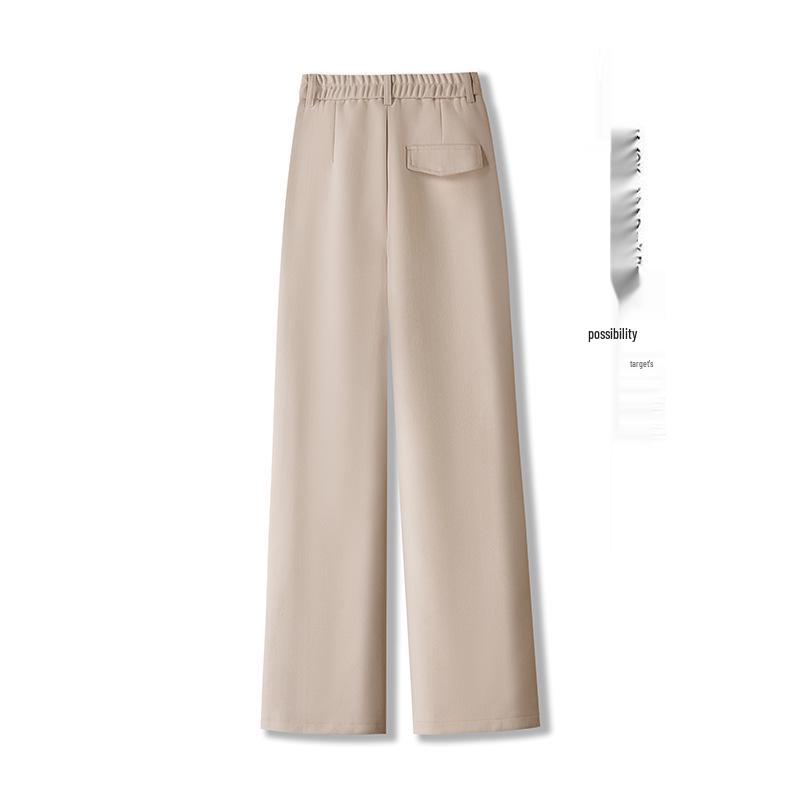 Dámské vlněné kalhoty s vysokým pasem - Podzim/Zima 2024: Elastické, Rovné, Úzké a Široké nohavice