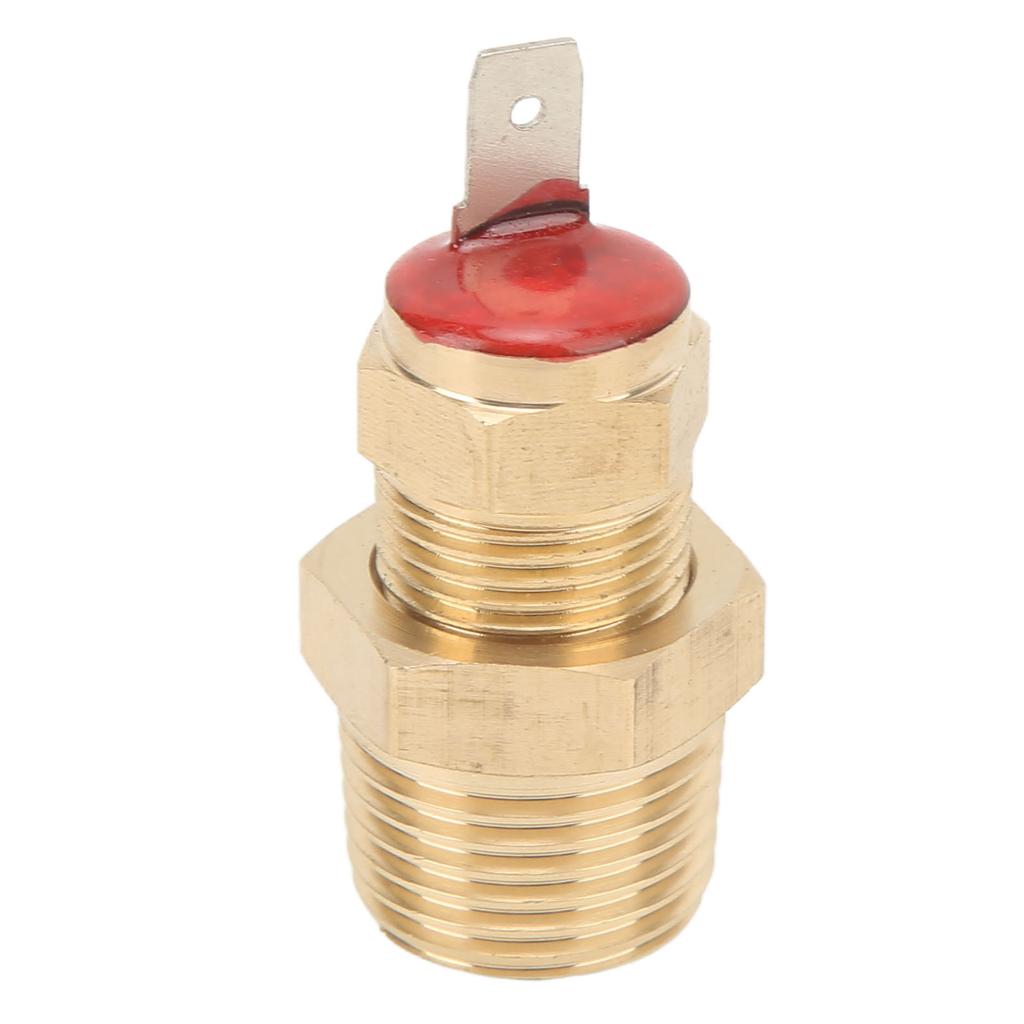 Engine Radiator Cooling Fan Thermostat Temperature Switch 3 8in NPT Thread 185‑ 200 degrees F for 10 12 14 16in Fans