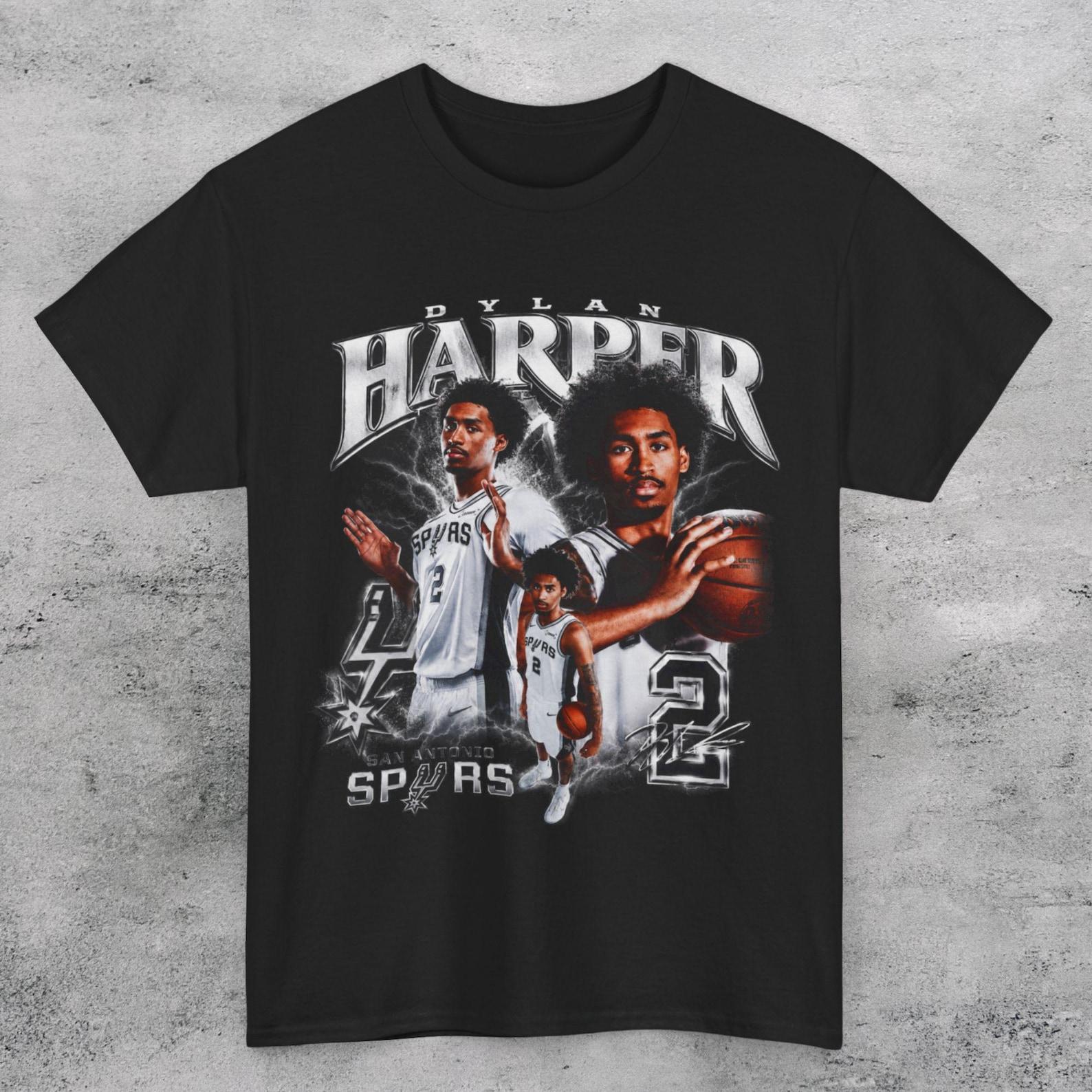 DYLAN HARPER SPURS Basketball Unisex T Shirt 3XL