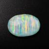 10.65 Ct Natural CERTIFIED Opal Oval Cut Rare Multi Color Loose Gemstone