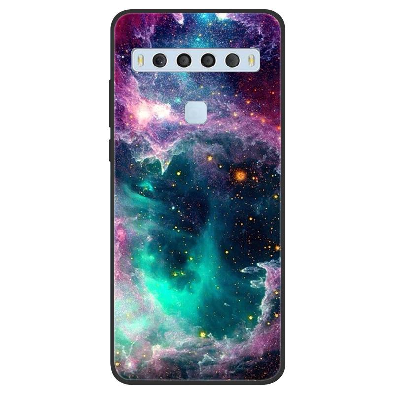 

Для чохла TCL 10L 10 Pro М яка силіконова задня кришка Для TCL 10L 10 Lite 5G UW 10Lite 10Pro 10 L Plus Чохол Coques Милий квітковий малюнок TCL 10 Pro