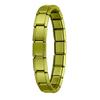 New Solid Color Women Men Jewelry DIY 9MM Width Italian Elastic Charm Bracelet Solid Color Stainless Steel Fashion Bangle