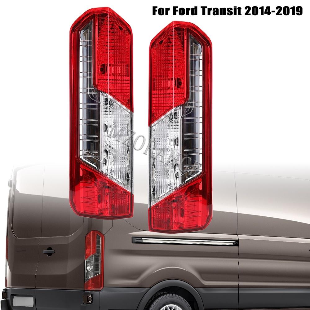 1 Pc Left/Right Tail Light for Ford Transit MK8 2014-2022 EU Version Tail Light Turn Signal Light Brake Reversing Fog Lamp