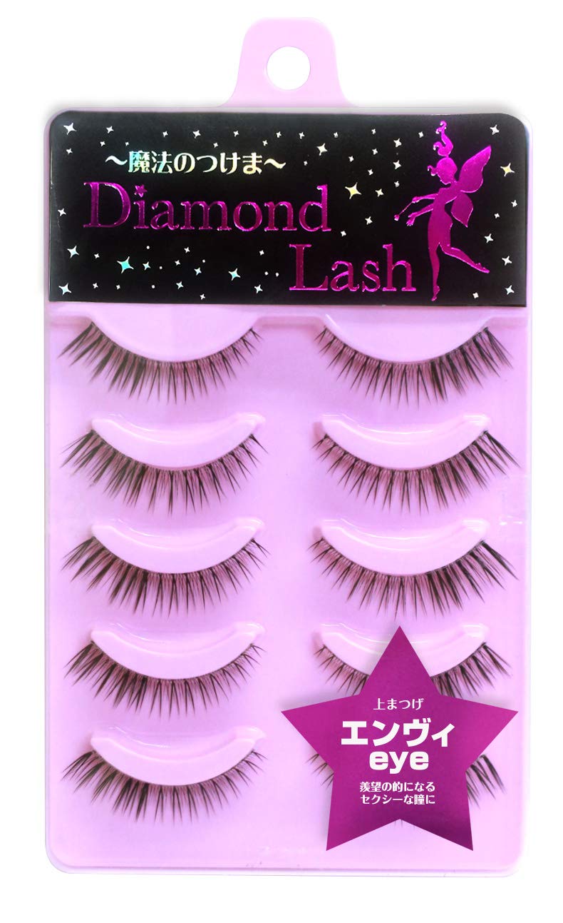 

Diamond Lash 5 пар верхних ресниц Для сексуальных глаз, которые сделают вас [глазом зависти] (для ресниц) завидовать...