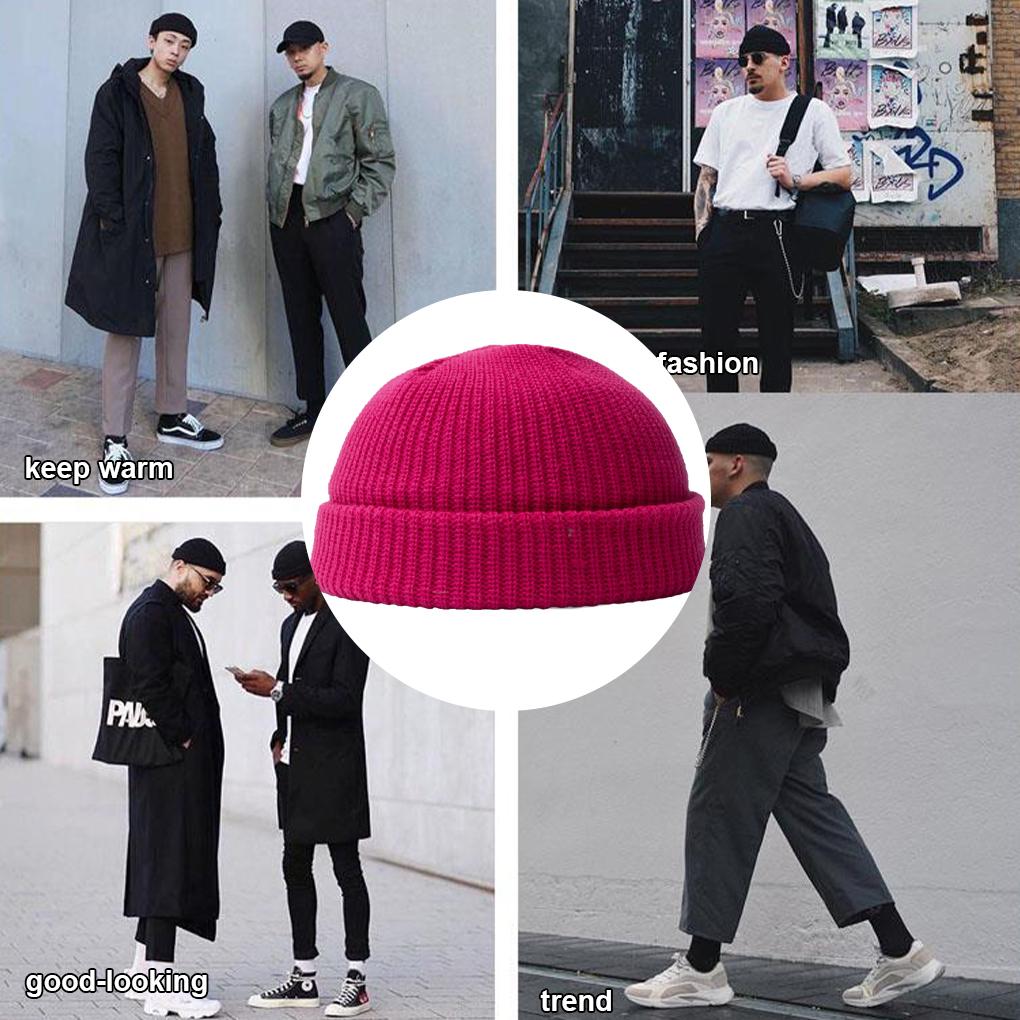 Ornament Exquisite Dress Comfortable Hat for Beanie Accessory Clothes Knit Decor Women Hats Headgear Fashion Simple Men Style