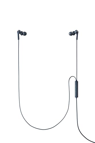 Audio-Technica ATH-CKS330NC BL Wired Earphones Type-C Noise Cancelling 1.2m U-Shaped Cable Microphone Remote Deep Bass Closed-Back High-Quality DAC