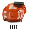 Pull Assembly Recoil Starter Drawstring Mechanism Low-noise Startup Robust Plastic Construction Plastic For 445 Chainsaw
