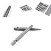Exceptional 8pc Hex Head Long Allen Bit Set With Quick Connect Magnetic Shank Design