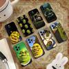 Cute S-Shrek Phone Case For iPhone 17, 16,15,14,13,12,11 Plus,Pro Max, Others Soft Black Cover