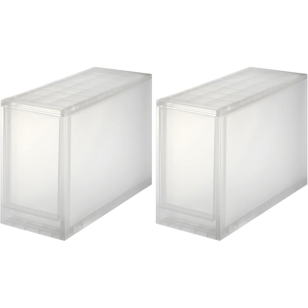 MUJI Polypropylene Storage 83832155 Stocker, Additional, Small,