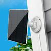5V 5W Solar Panel with 360-Degree Adjustable Mounting Bracket 9.8 FT Cable Solar Charger Type C Port for Home Light System