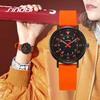 Ladies Watch Sports Trend Waterproof Silicone Tape Watch Women'S Luminous Quartz Watch 9873