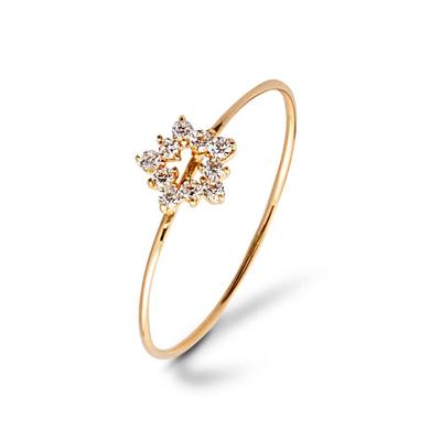 14K Talisman Star Ring Gold Ring