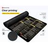 Python Commands Shortcuts Mouse Pad -80x30x0.2 Cm Extended Large Cheat Sheet Mousepad PC Office Spreadsheet Keyboard Mouse Mat Non-Slip Stitched Edge