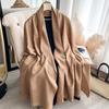 Fashion Imitation Cashmere Elegant Scarf Shawl Dual-Purpose Shawl Korean Spring And Summer Classic Warm Gold Thread Scarf Women