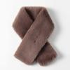 Lara Winter Fur Scarf - Cocoa