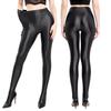 Colanți 80D Mărimi Mari Lucioși Fără Picior Colanți Modelatori Satinati Luciosi Colanți Modelatori Sexy pentru Femei Clubwear Pole Dance Leggings Sport Fitness