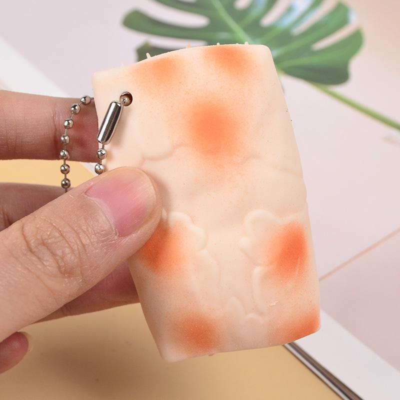 Simulated Stress Relieving Rice Cake Kneading Music Adult And Child Squeeze Squish Stress Relieving And Kneading Toys