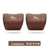 Compatible with Jaguar XEL, XFL, E-PACE, XE, XF, XJ headrests and neck pillows, interior trim accessories.