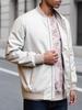 Herren Lockere Lässige College-Stil Baseballjacke - Dünner Herbstmantel