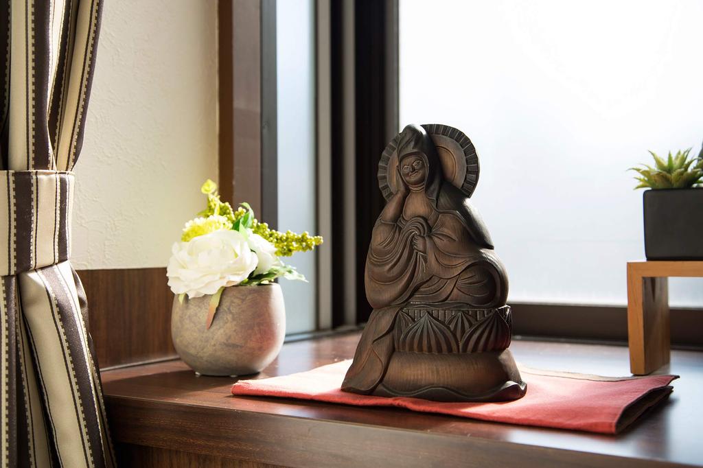 Buddha Kannon din lemn Prototip japonez Fujita Somori Colorat Takamura Statuie Statuie Buddha World Figure Butsu Nyoirin Kannon 560145 "Nyoirin Statue"