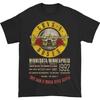 Guns N Roses  Vintage Summer Unisexs TShirt Unisex ONeck 100 Cotton Short Sleeve Y2k Oversized Fashion Popular Tee Fans Gifts