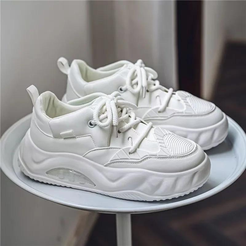 Дизайнерские мужские туфли нового стиля с цветными блоками — фото 14