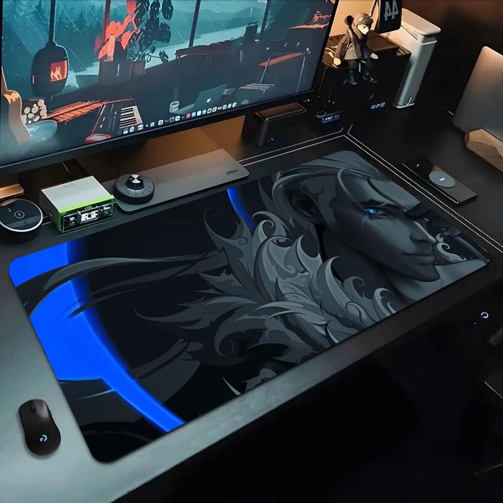 shenhe genshin Mouse Pad 500X1000 mm Large Gaming Mousepad Gamer XL Rubber Otaku Keyboard Pad Laptop Desk Mat