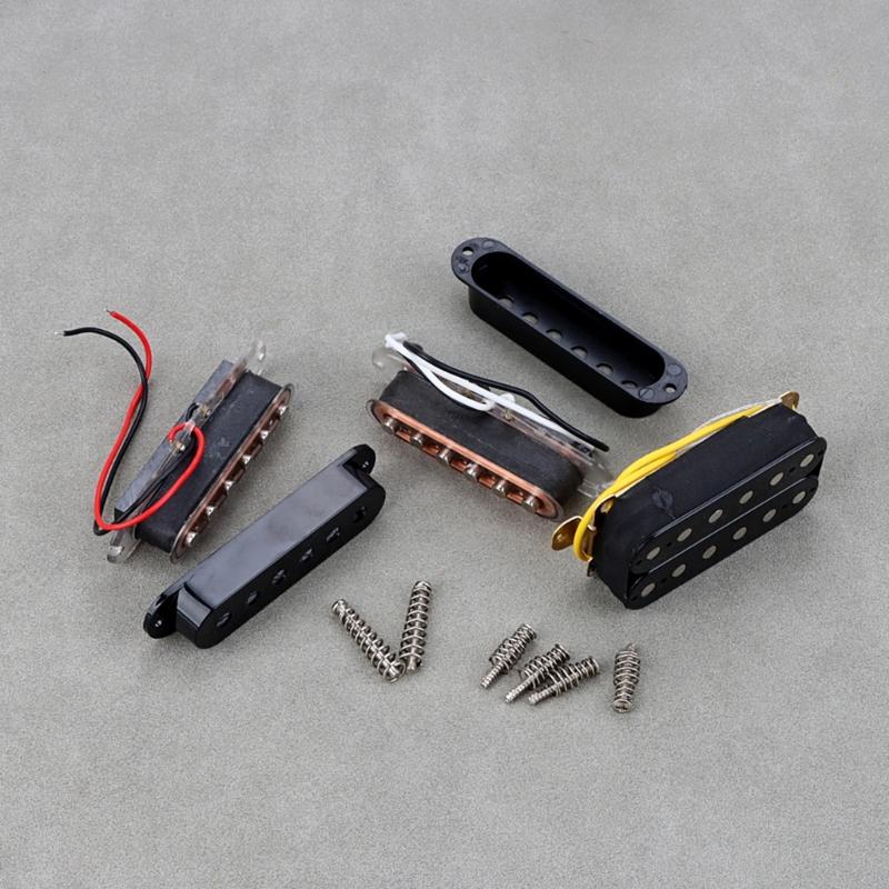 Electric Guitar Pickup Ceremic Magnet Neck Middle Bridge Single Coil Pickups & Screws Electric Guitar Parts Replacements