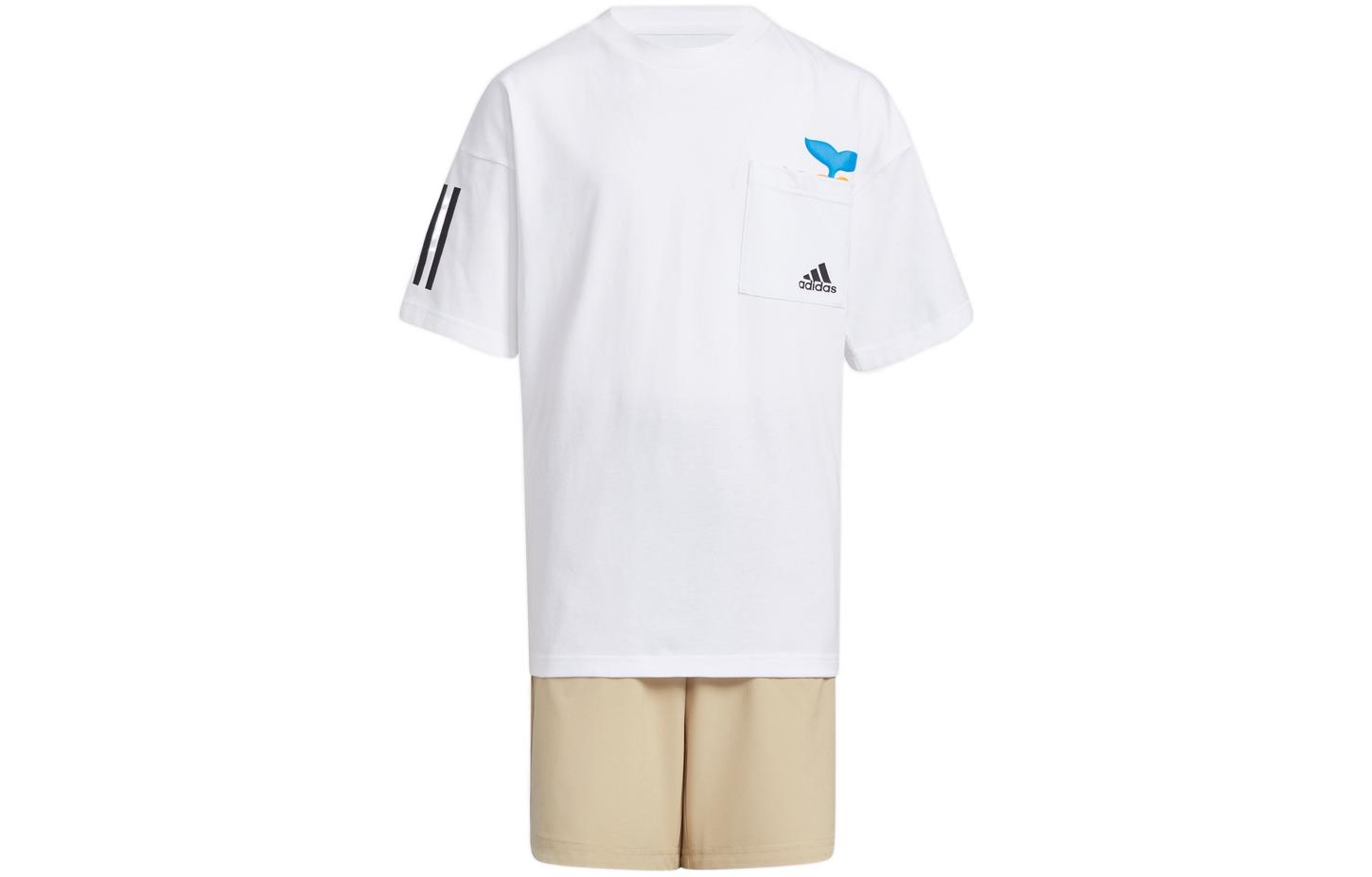 Adidas Moderate Casual Sportswear Summer Kids  HT5832 176