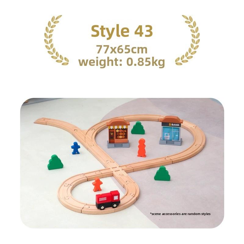 High-Quality Multiple High-Quality Wooden High-Quality Train High-Quality Track Collection kit Play sets High-Quality For High-Quality Children