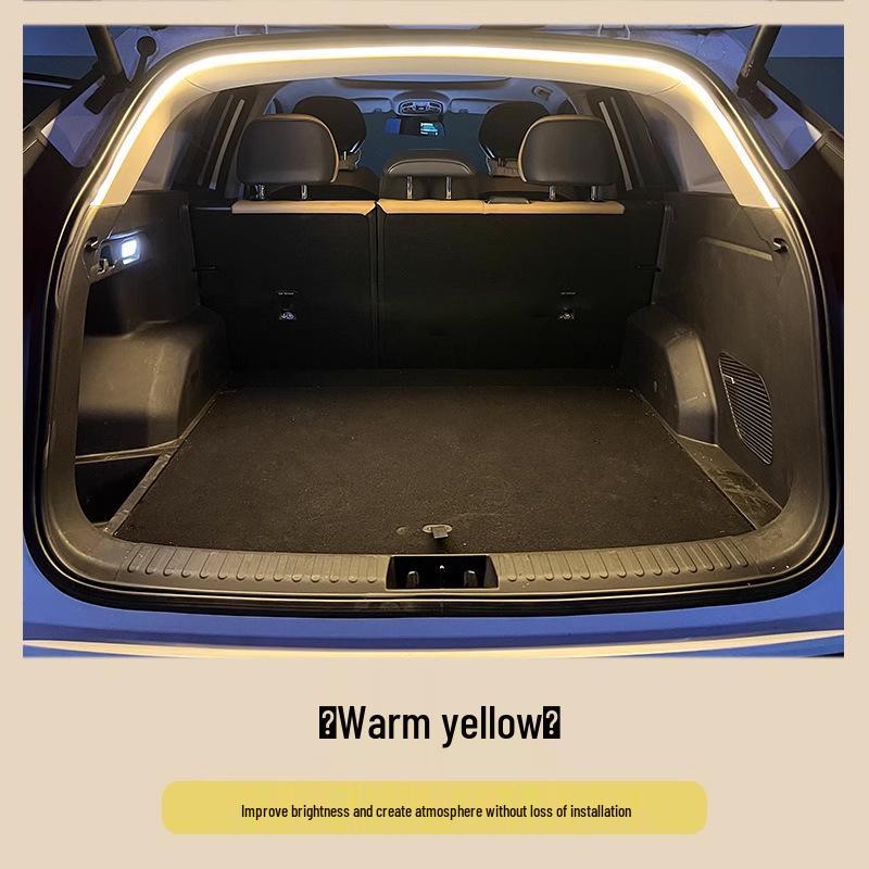 Universal LED Trunk Light Strip - High Brightness, Auto Sensing, No Wiring Needed