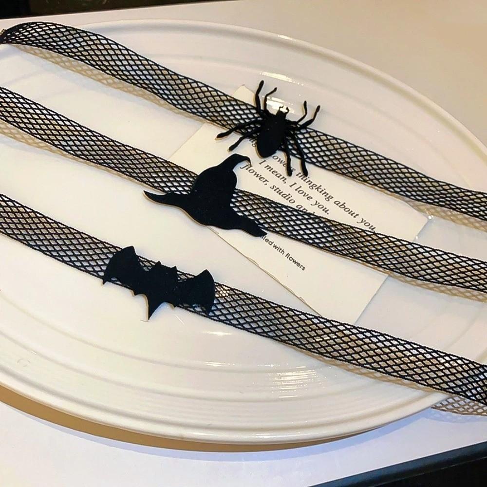 Reticular Halloween Dark Choker Collarbone Chain Pendant Chain Neck Accessories