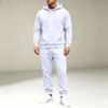 Men's Pullover Hoodie Sweatshirt Athletic Track Suit Set for Sports, Workout and Casual Wear