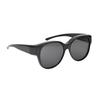 Occhiali da sole da indossare sopra gli occhiali per donna, Polarizzati, Occhiali da sole alla moda da indossare sopra gli occhiali, Protezione UV T03