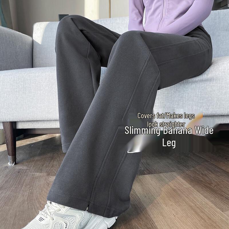 Women's High-Waist Wide-Leg Banana Pants