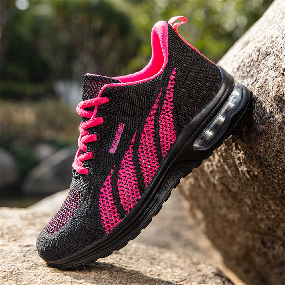 Fashion With Cushioning Large Size Women's Walk Hiking Shoes Size 50 Hike Up Hiking Boots Sneakers Sports Teni Shuse Cheap Team
