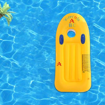 Çocuk Şişirilebilir Sörf Tahtası Havuz Salı Erkek Kız Hafif Sörf Bodyboard Su Üstünde Yüzme