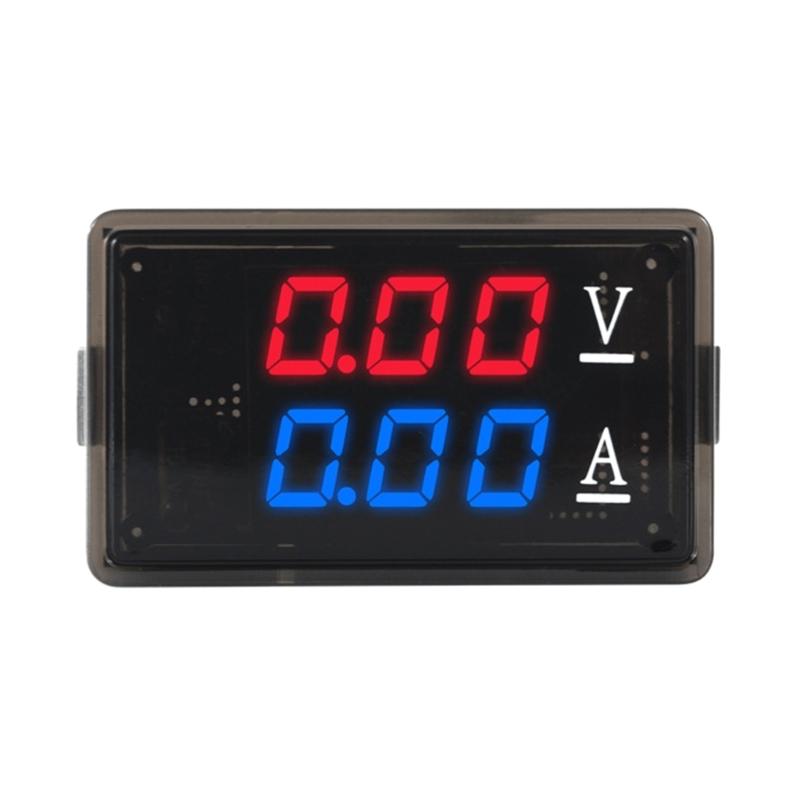 DC0-100V 10A Multimeter Current Tester 0.28" LED Display Voltmeter Ammeter Digital Current Meter Panel