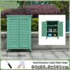 Outdoor Anti-Corrosion Sunscreen Storage Cabinet for Garden and Courtyard