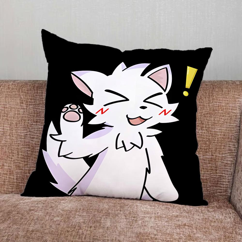 Cute B-Boykisser Cartoon Pillow Case For Home Bedroom Car Office Decoration Living Room Sofa Cushion Cover Suitable