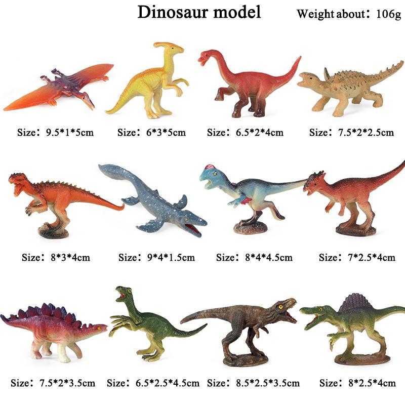 Oenux Small Farm Wild Animal Model Lion Tiger Sheep Pig Dog Action Figures PVC Lovely Miniature Playset Education Kid Toys Gift