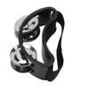 Foot Tambourine Shaker Percussion Drum Set Metal Jingle Bell Musical Instrument AccessoriesBlack