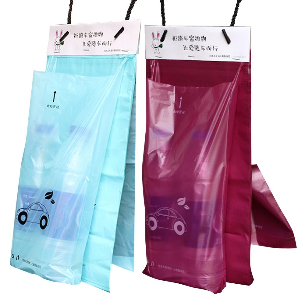Buy Portable Disposable Trash Bags Car Garbage Bag Sticking Type Auto
