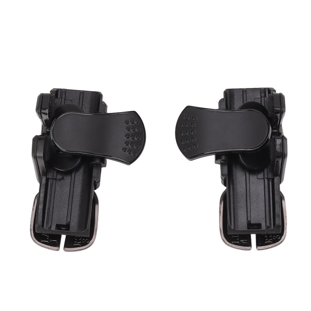 Mobile Gaming Trigger 6 Finger Linkage Game Controller for Phones Sensitive Mobile Triggers Game Trigger Alloy Black